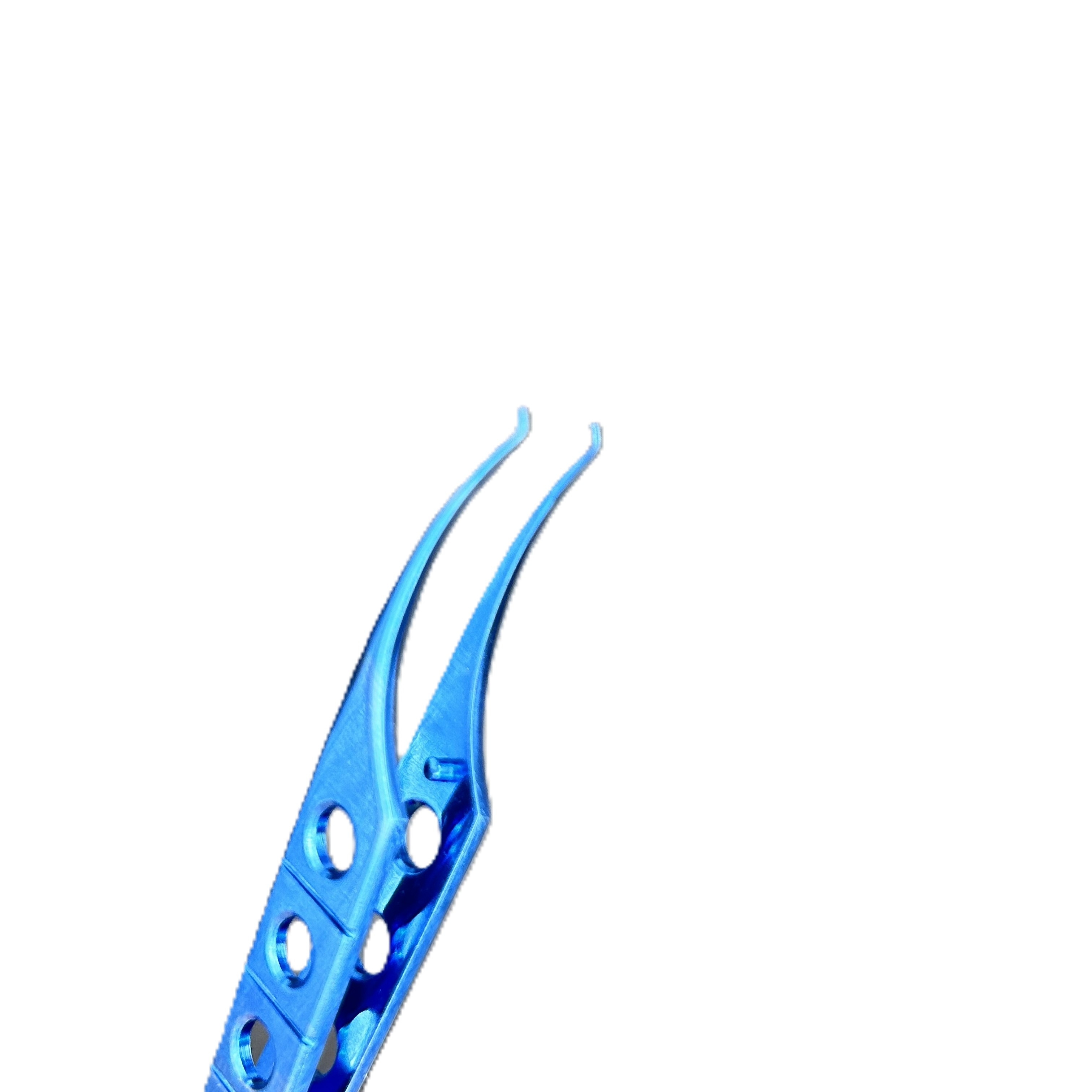 Colibri Toothed Forceps / 85mm, Flat handle, 0.15mm teeth